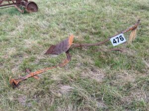 Horse drawn plough